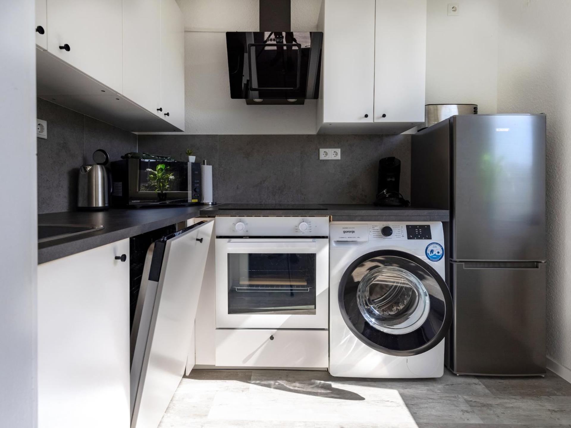 Vaz Apartments E01 Kueche, Tv, Netflix, Ca 15 Min Messe U Hbf Essen Exterior foto